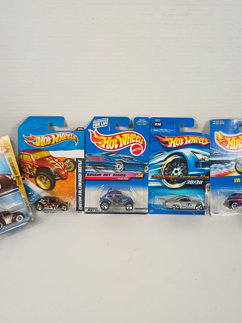 7 Hot Wheels Beatles Volkswagen Bran New